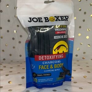Joe Boxer Detoxifying Charcoal Cleansing Wipes